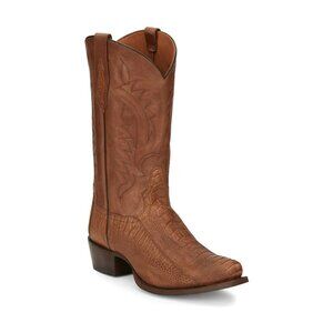 Tony Lama Boots Men's Almond 13" Pull Up Toe (TL5301) Size 12 EE